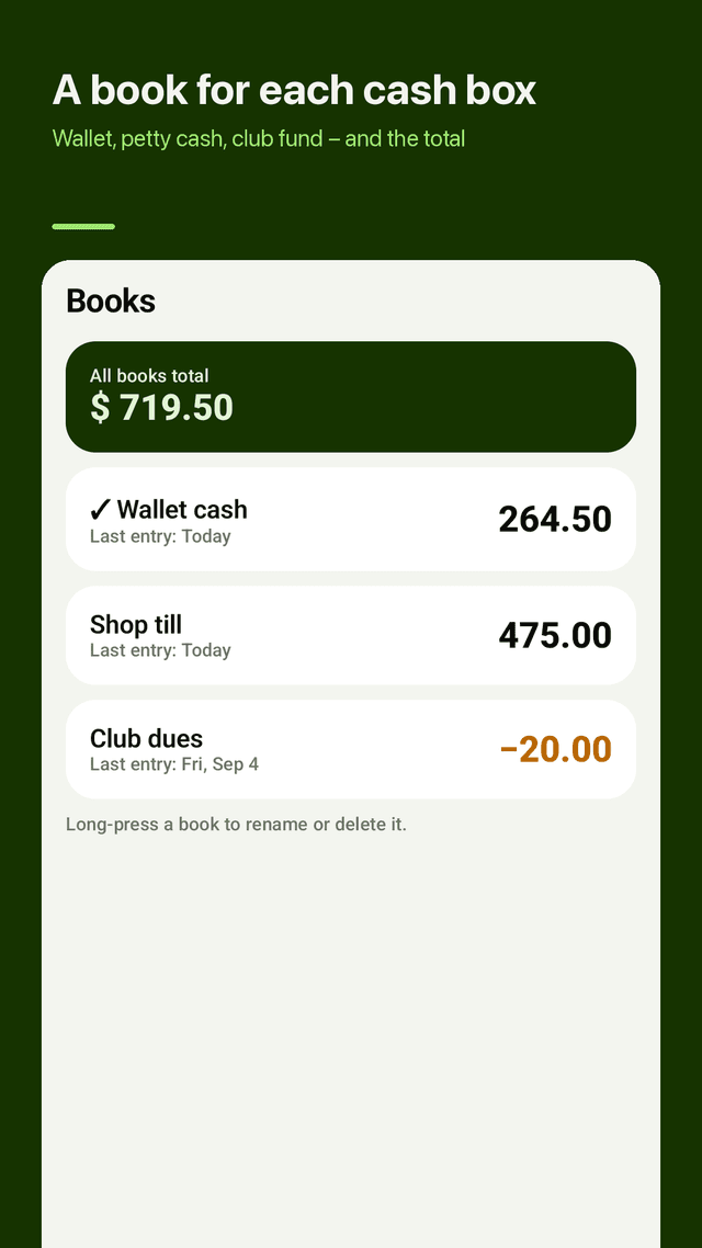 Cashleaf screenshot