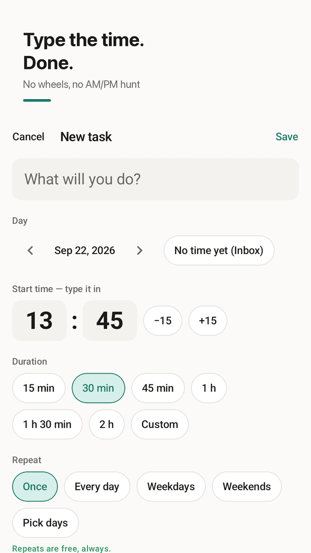 Daystrip screenshot
