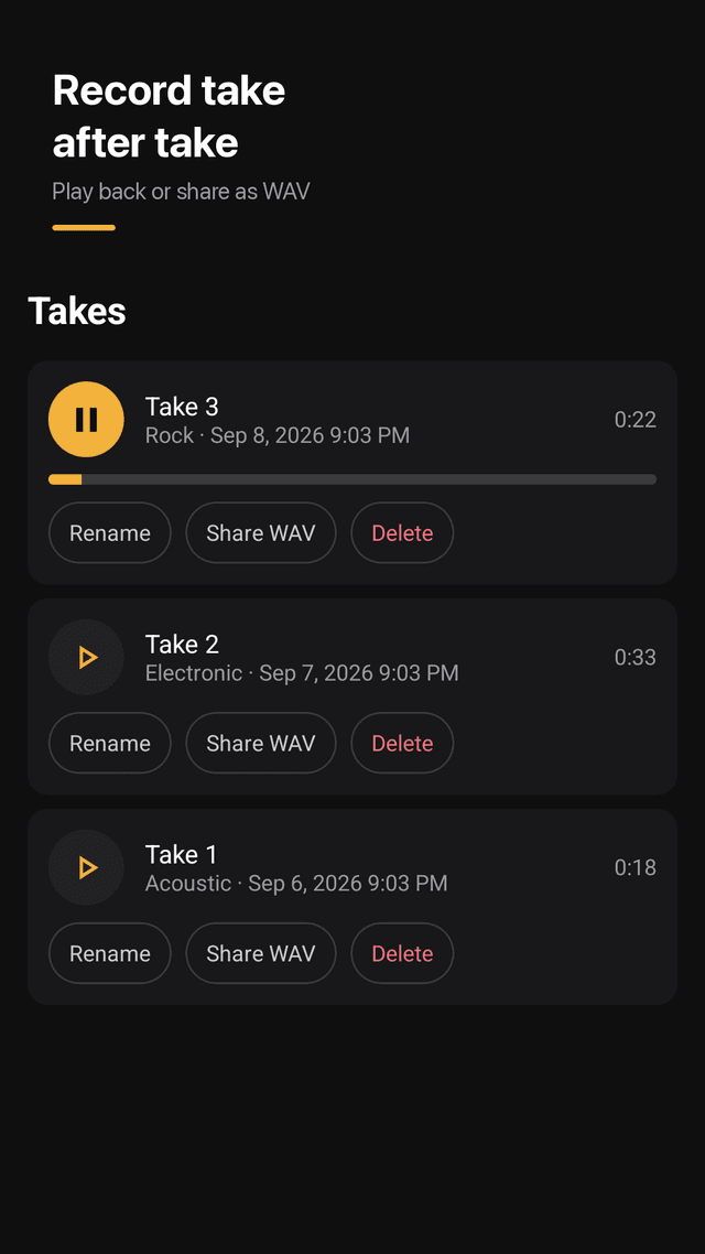 Drumday screenshot