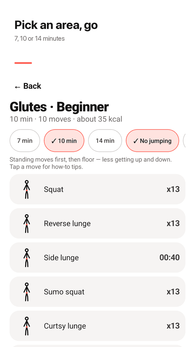 Fitbloom screenshot