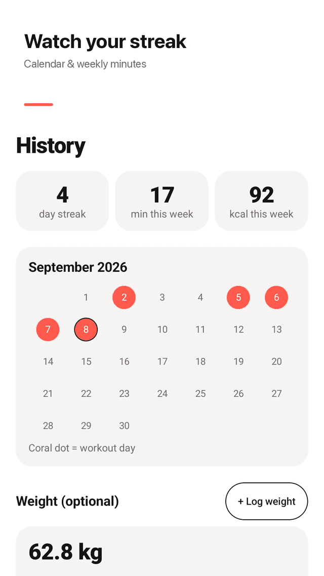 Fitbloom screenshot