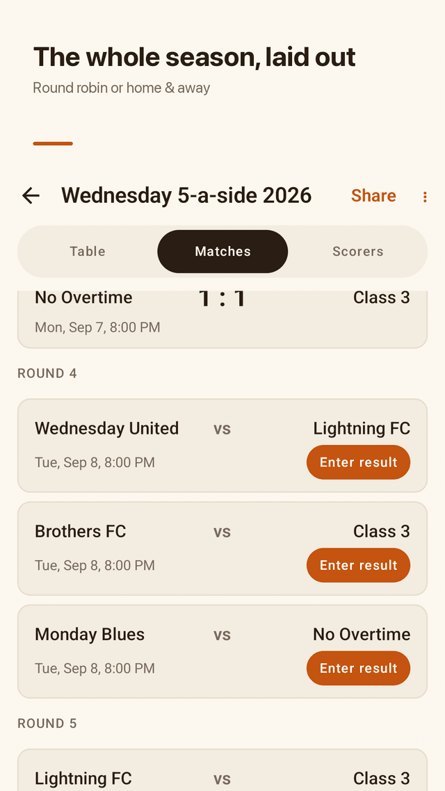 Matchpad screenshot