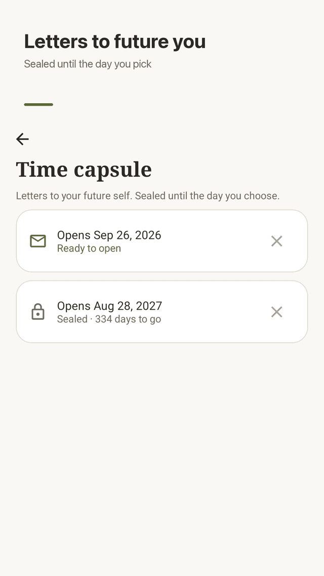 Lifetally screenshot