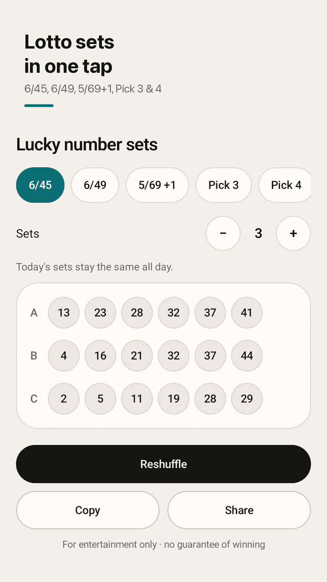 Luckmark screenshot