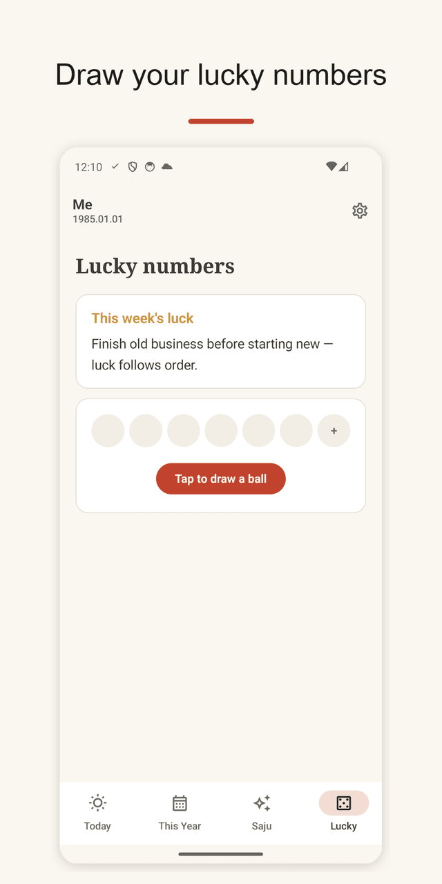 Daily Fortune screenshot