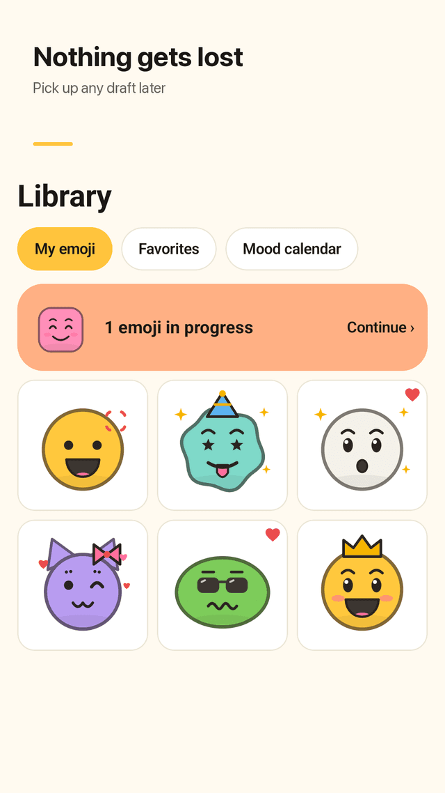 Mojiblend screenshot