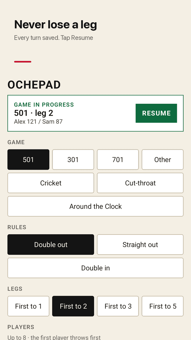 Ochepad screenshot