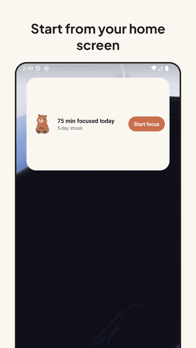 Pebble Focus screenshot