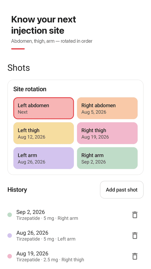 Pendose screenshot