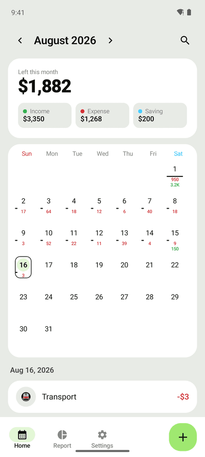 Pennote screenshot