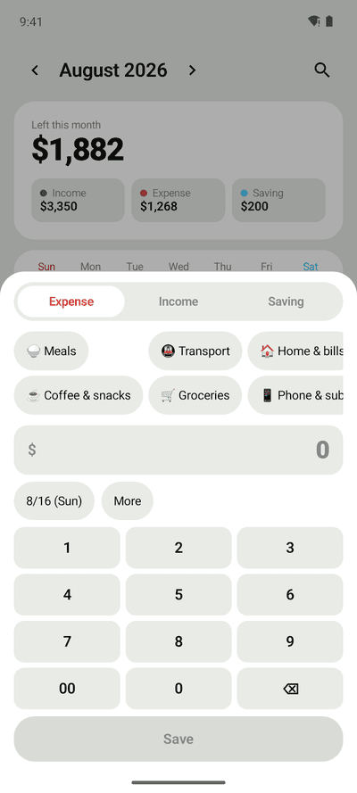Pennote screenshot