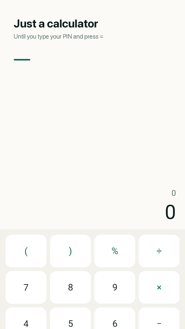 Tallyvault screenshot