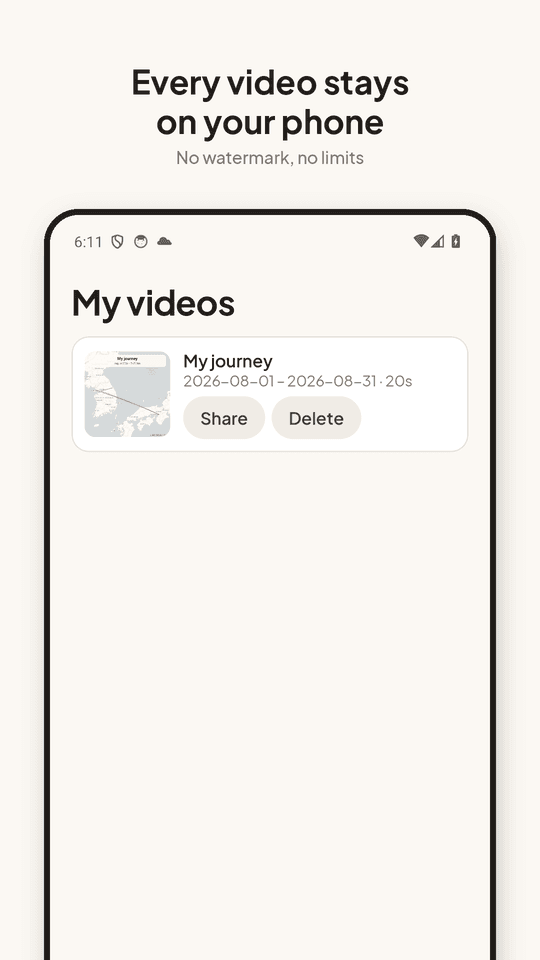 Tripline screenshot