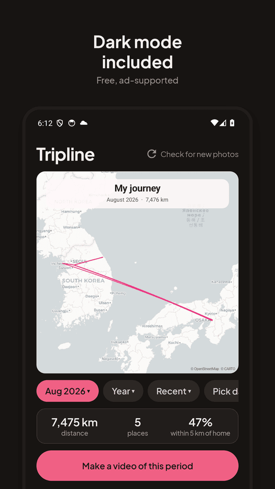 Tripline screenshot
