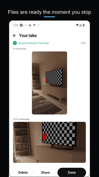 TwinTake screenshot