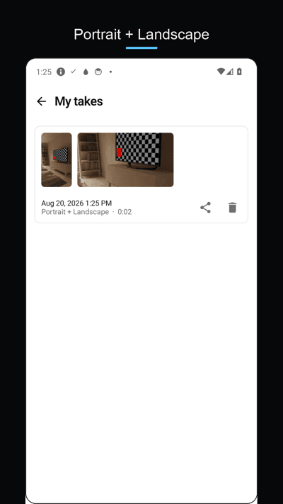 TwinTake screenshot