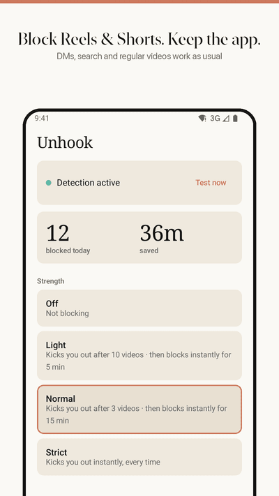Unhook screenshot