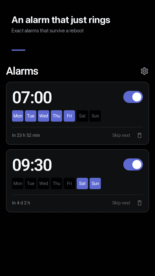 Wakebell screenshot