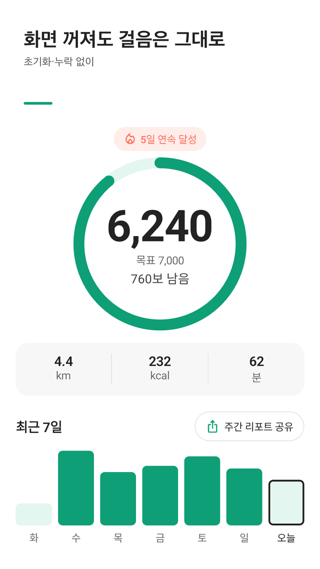 Walkmint screenshot