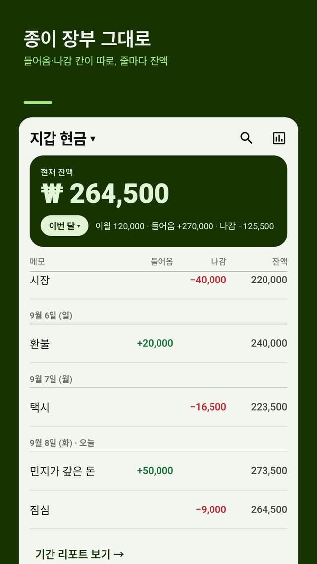 Cashleaf screenshot