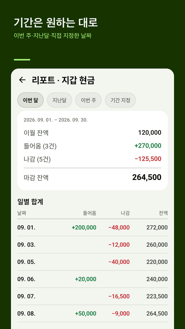 Cashleaf screenshot