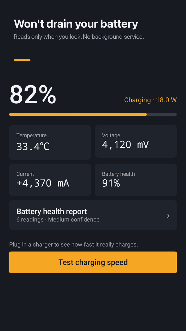 Cellsense screenshot