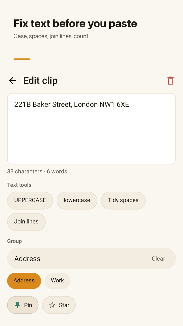 Clipjar screenshot