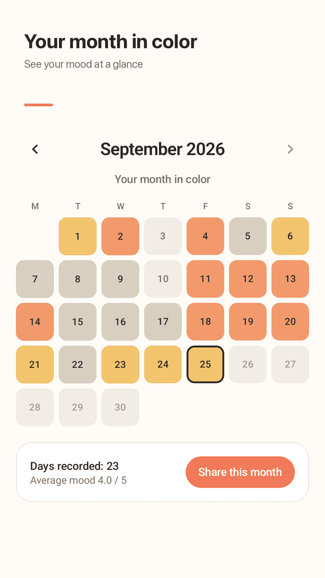 Moodtint screenshot