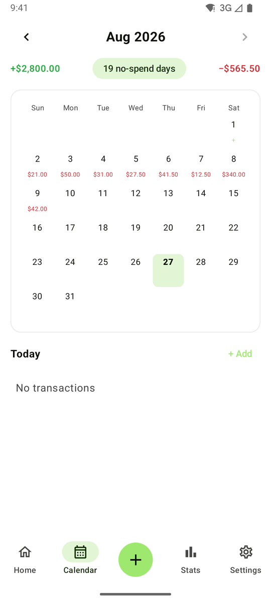 Pennystack screenshot