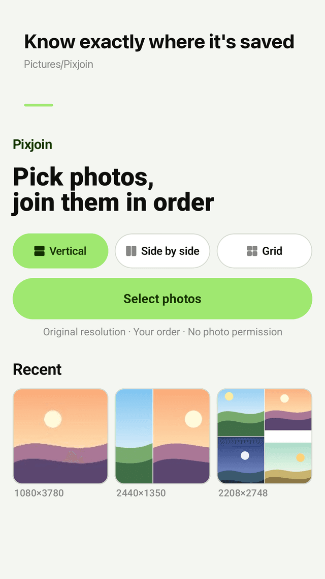 Pixjoin screenshot