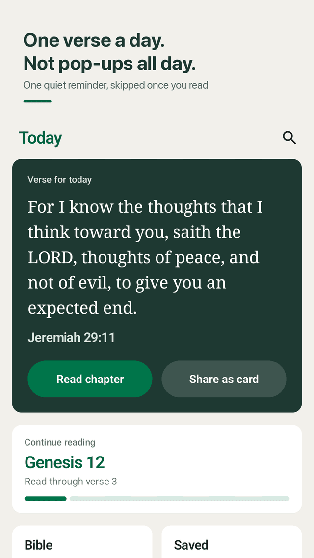 Verseleaf screenshot